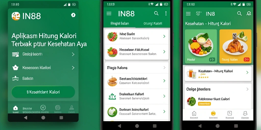 Tampilan antarmuka IN88 yang intuitif dan mudah dipahami.
